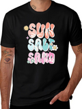Sun Salt Sand Retro Graphic Tee