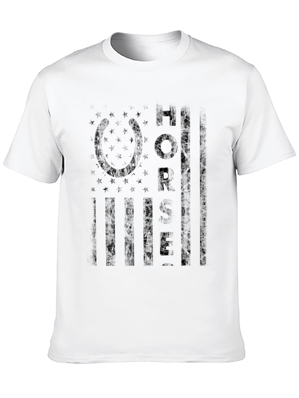 Horse Life Black Graphic Tee