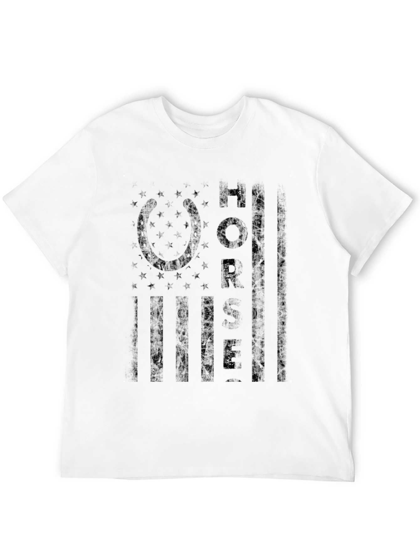 Horse Life Black Graphic Tee