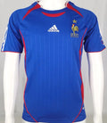 2006 France Home Blue Retro Soccer Jersey Front