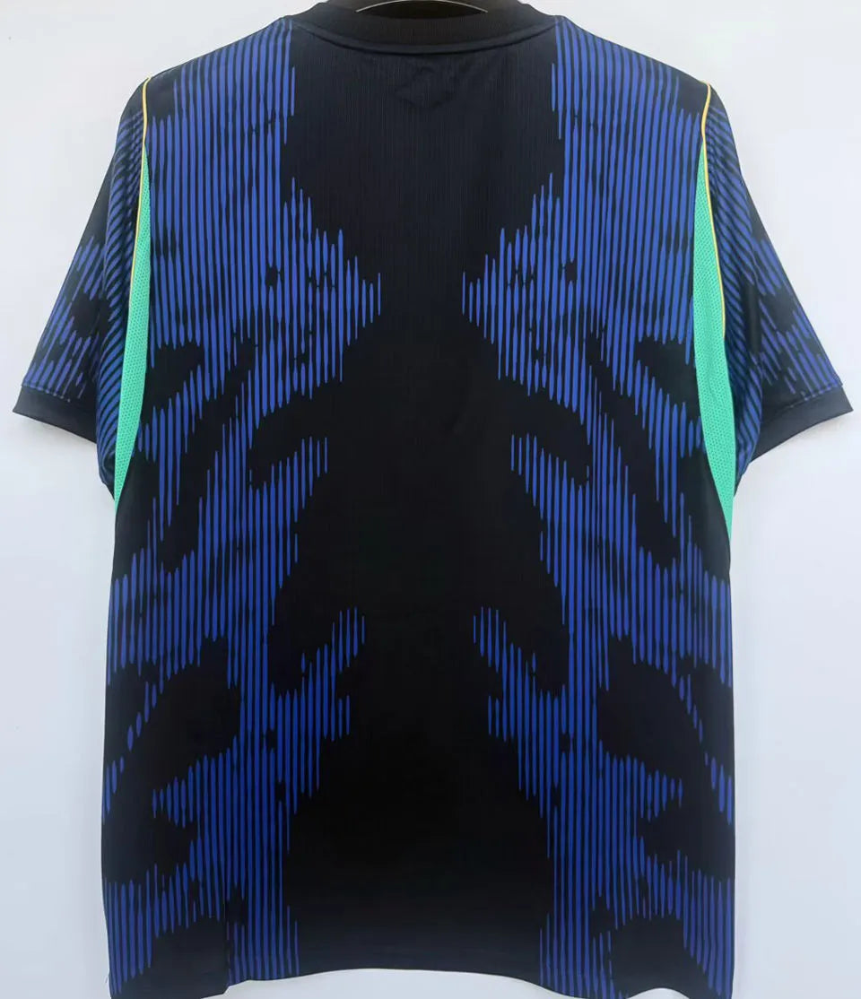 NEYMAR JR #10 Brazil 1:1 Quality Away Blue Fans Soccer Jersey 2026/27 ★★ Detail 1