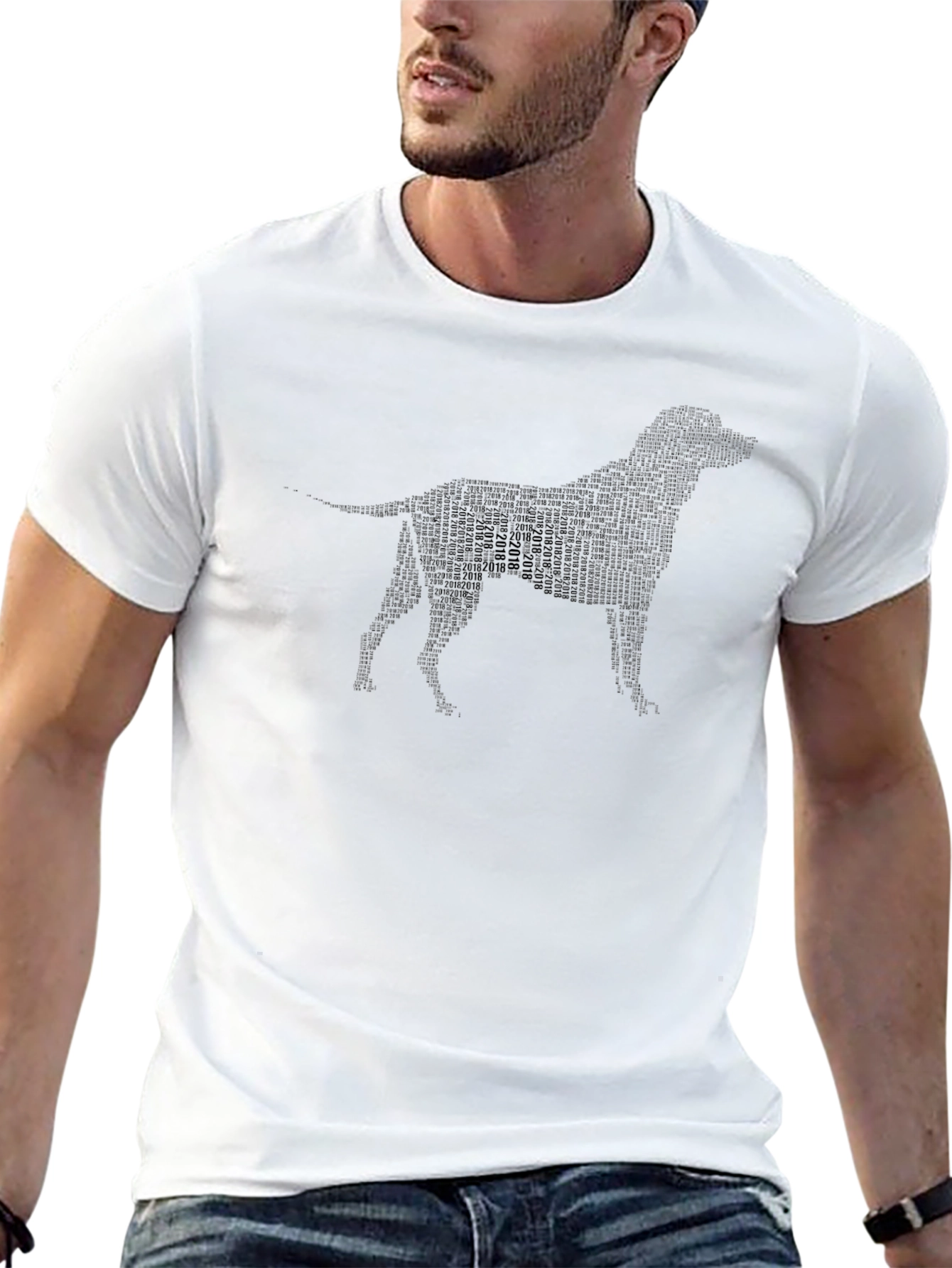 Dog Breed Silhouette Graphic Tee