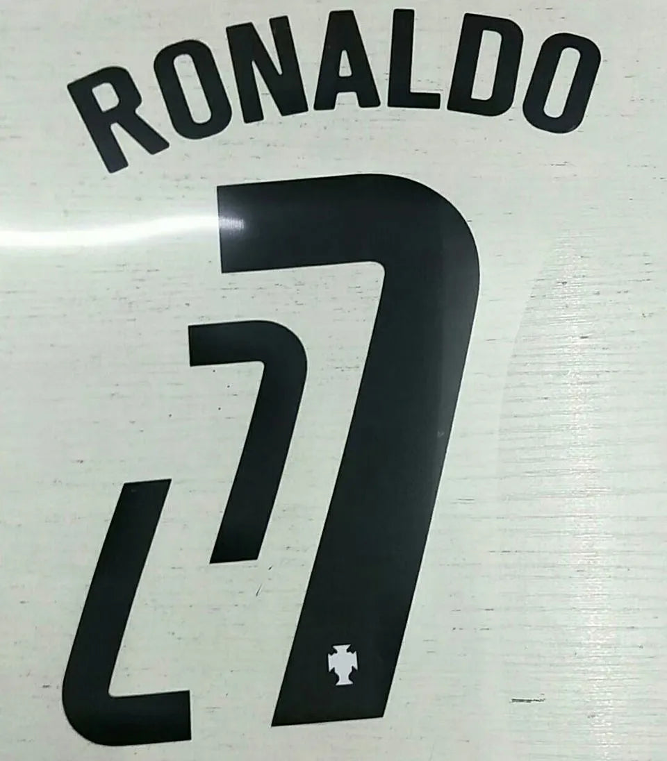 2020 Euro Portugal Away 1:1 Quality Fans Soccer Jersey Detail 3