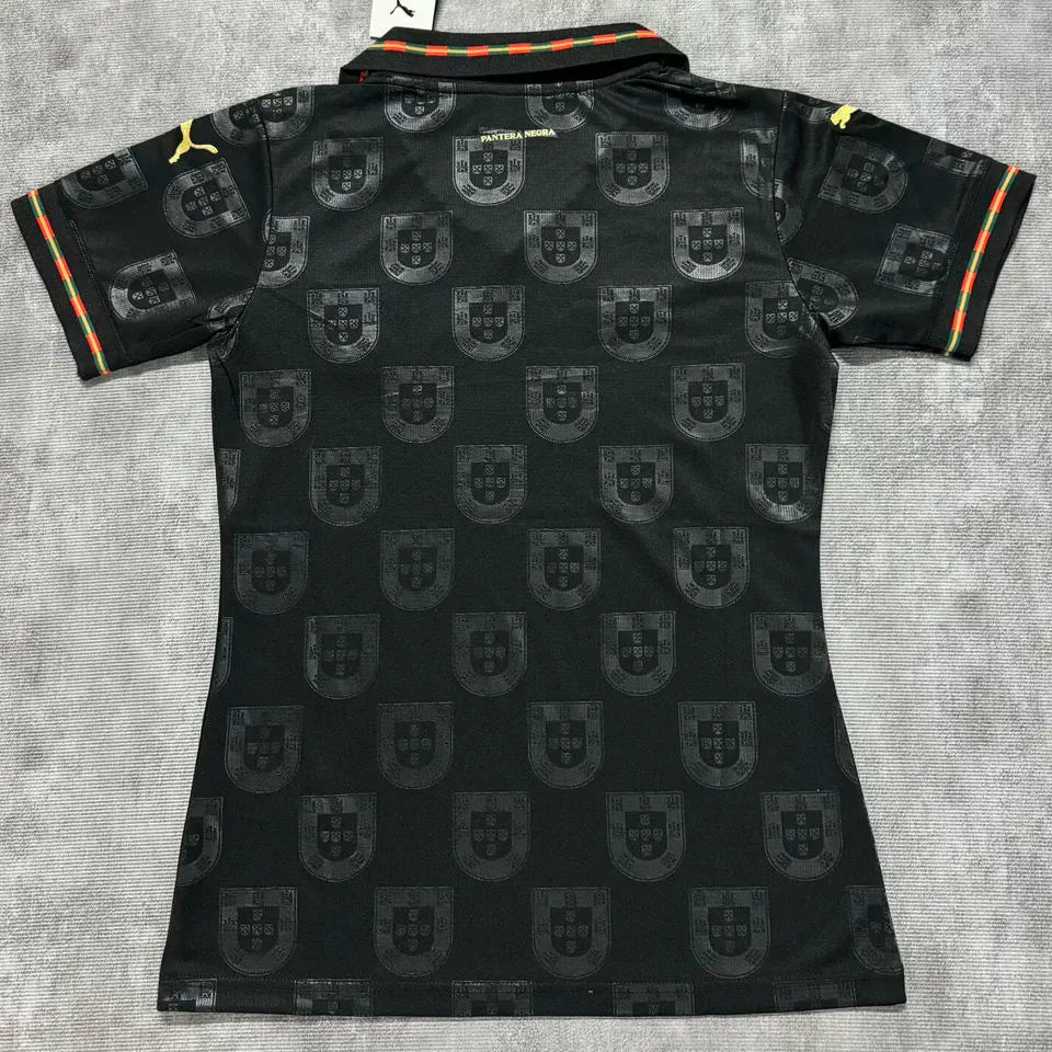 2026/27 Portugal Special Edition Black Women Soccer Jersey Back
