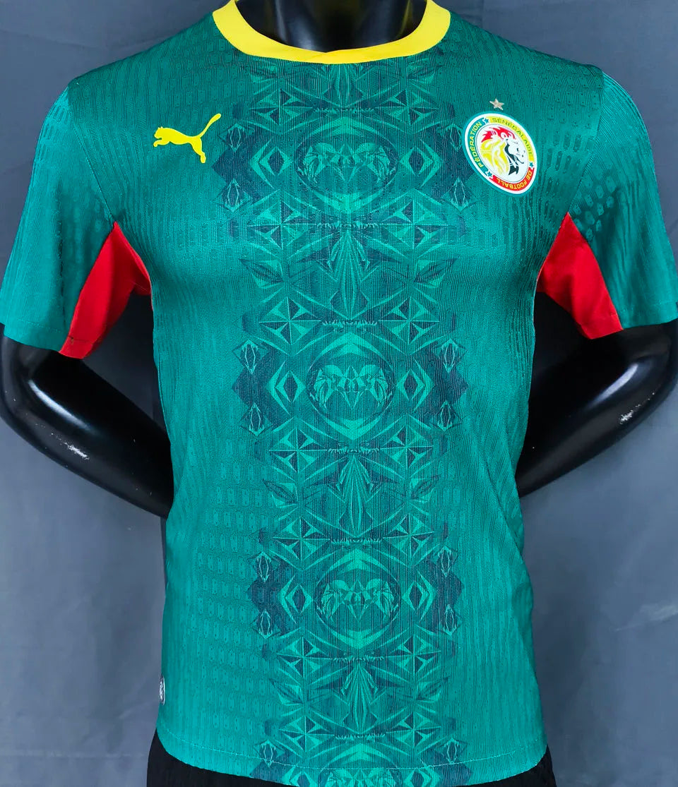 2026/27 Senegal Away Green Player Version Soccer Jersey Front