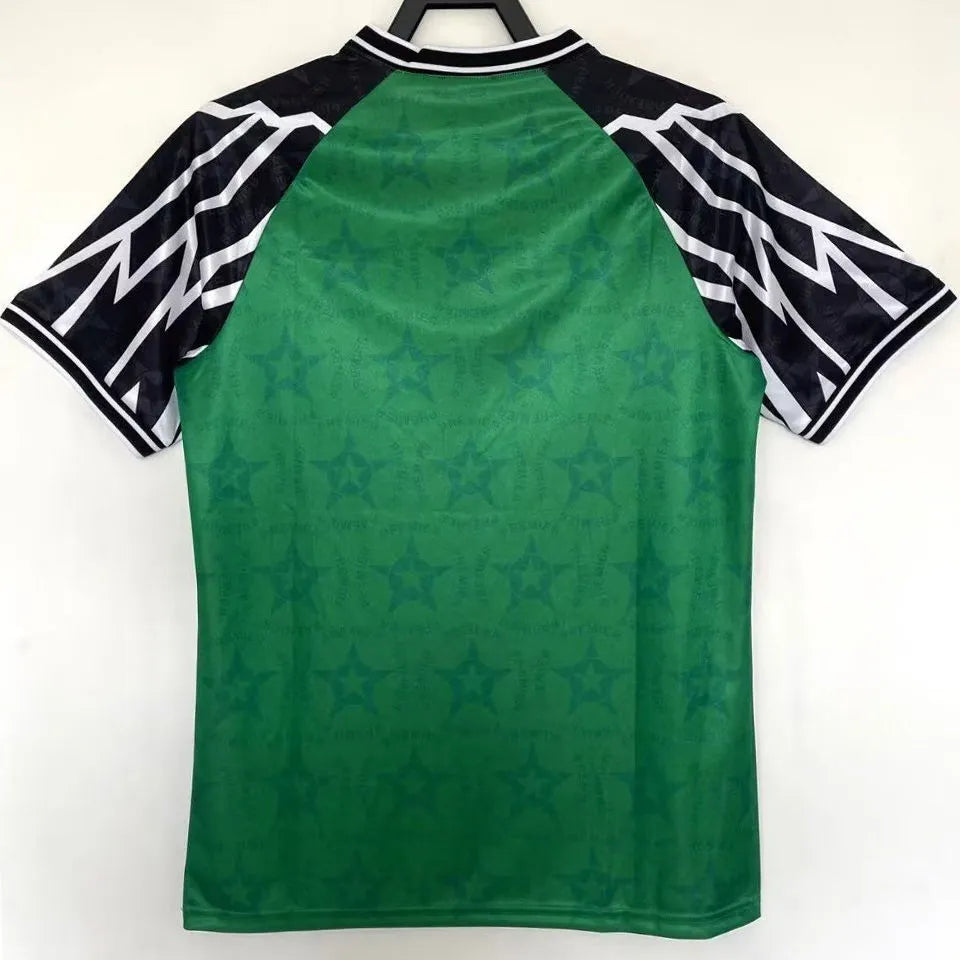 1994/95 Nigeria Home Green Retro Soccer Jersey Back