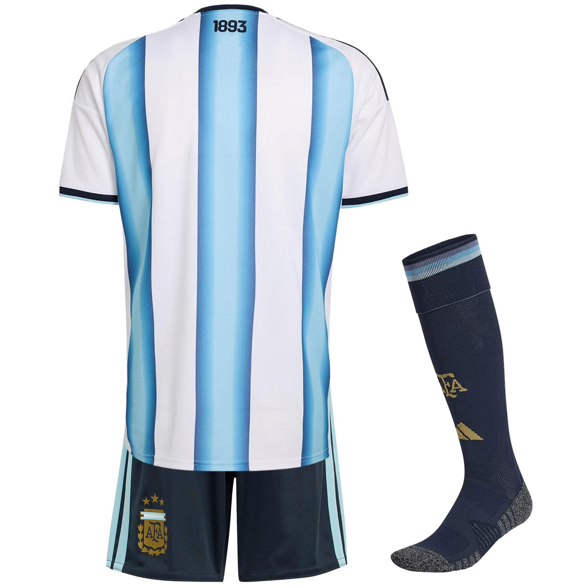 Kids Argentina Home Jersey Full Kit World Cup 2026 Image 3
