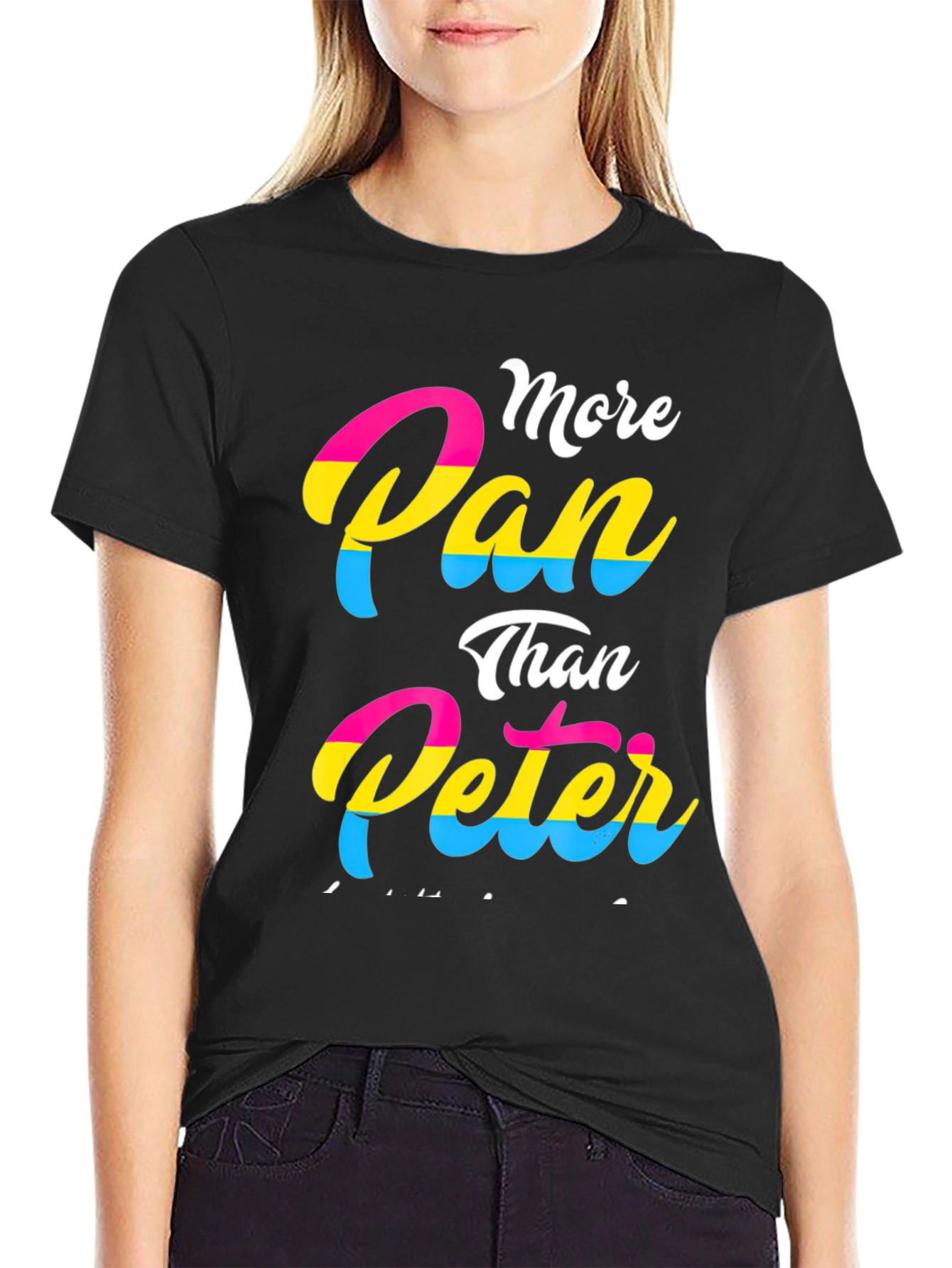 More Pan Than Peter T-Shirt - Pansexual Pride Tee