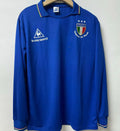1982 Italy World Cup Champion Special Edition Retro Long Sleeve Jersey Front