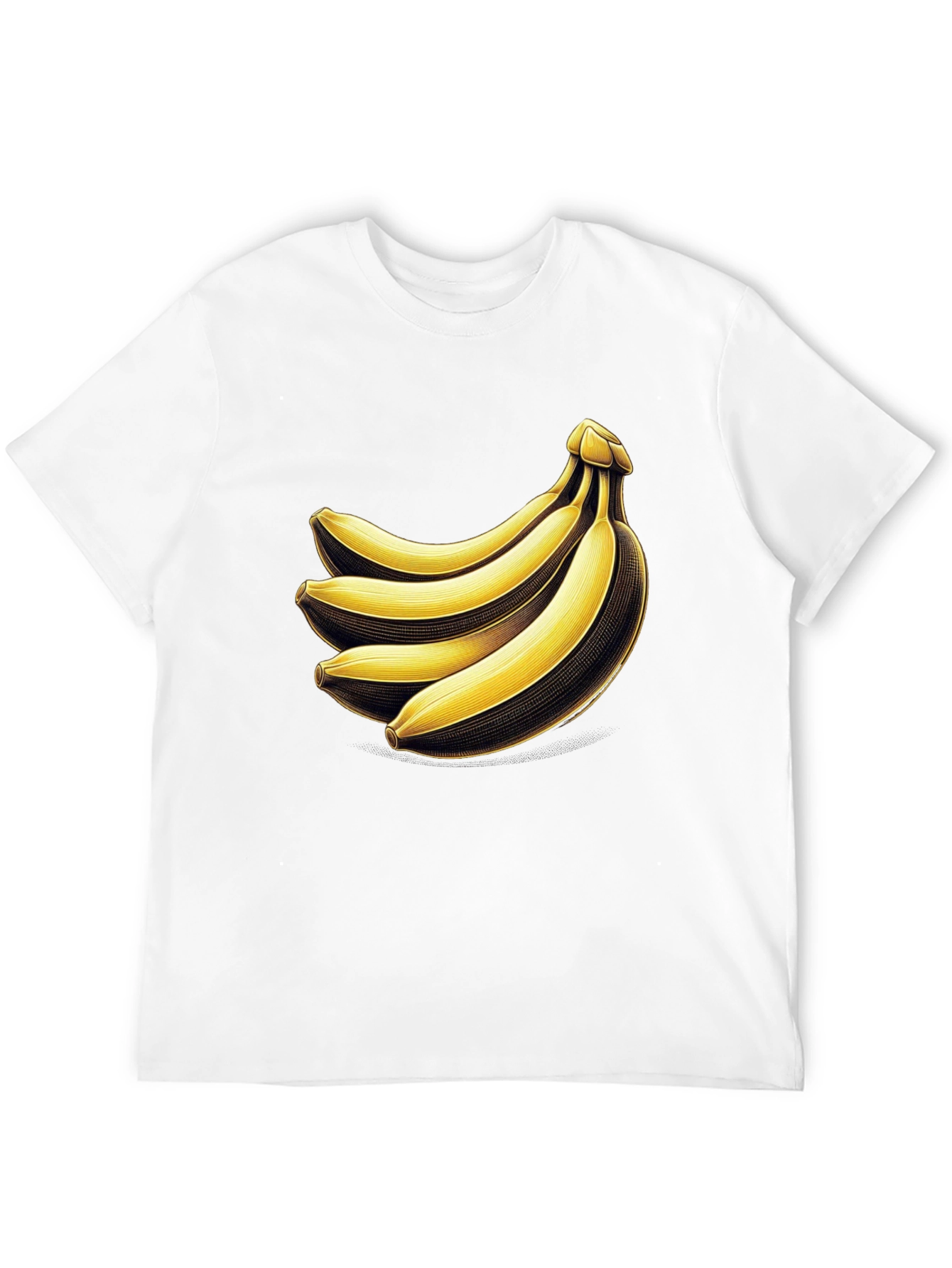 Banana Bunch Graphic Tee - Quirky Unisex T-Shirt