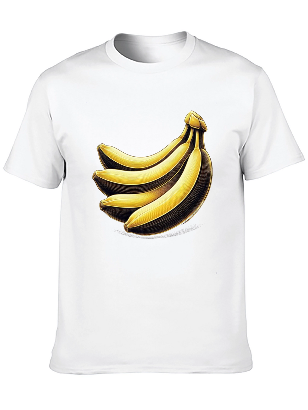 Banana Bunch Graphic Tee - Quirky Unisex T-Shirt