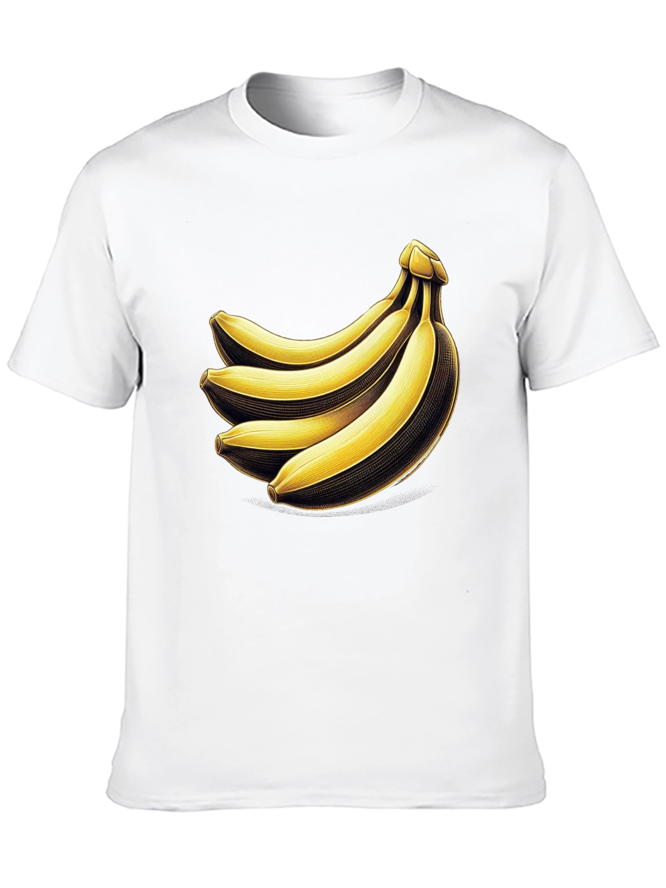 Banana Bunch Graphic Tee - Quirky Unisex T-Shirt