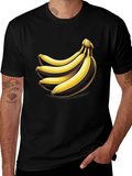 Banana Bunch Graphic Tee - Quirky Unisex T-Shirt