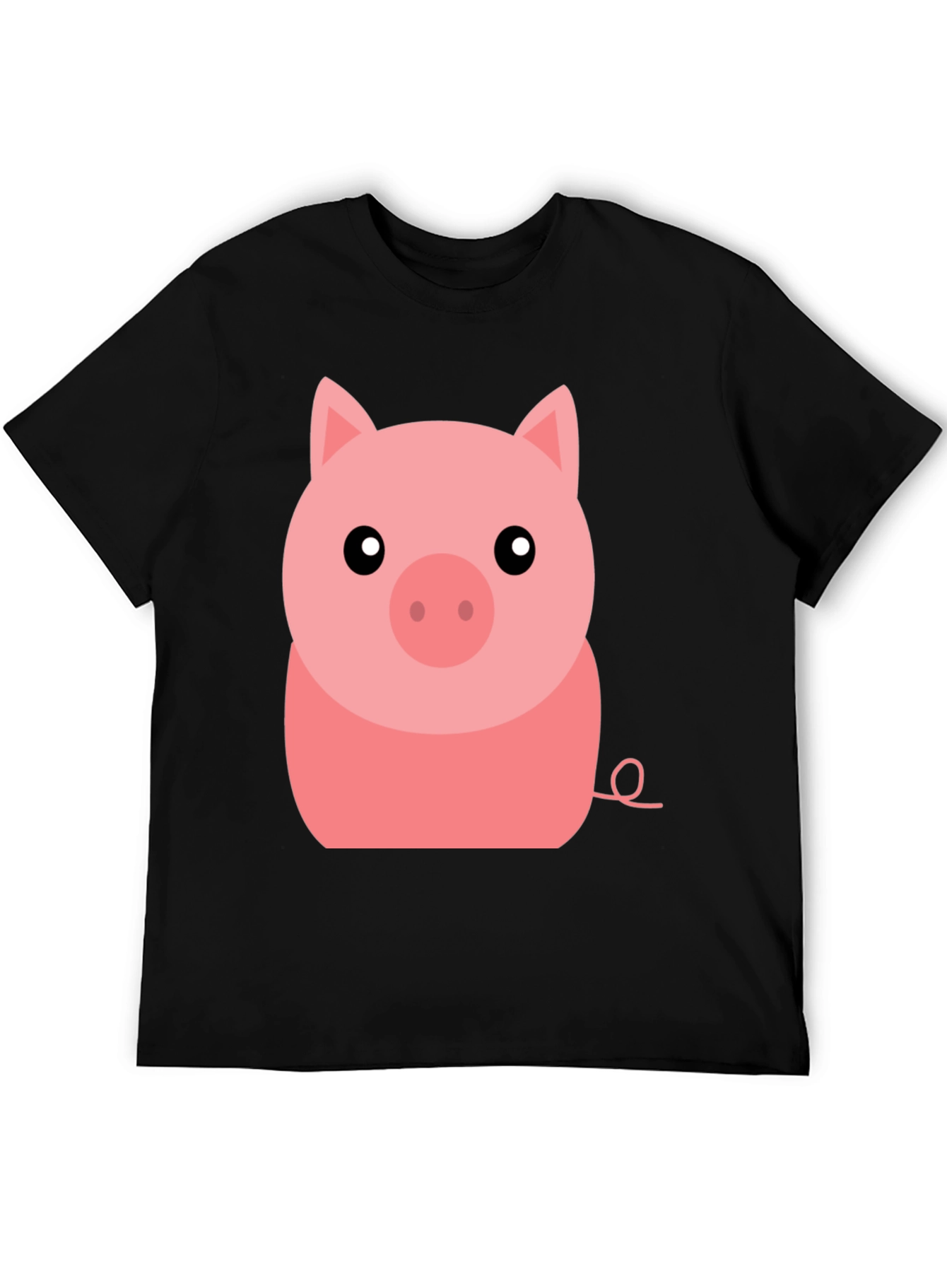 Cute Pig Graphic Tee - Soft Cotton T-Shirt
