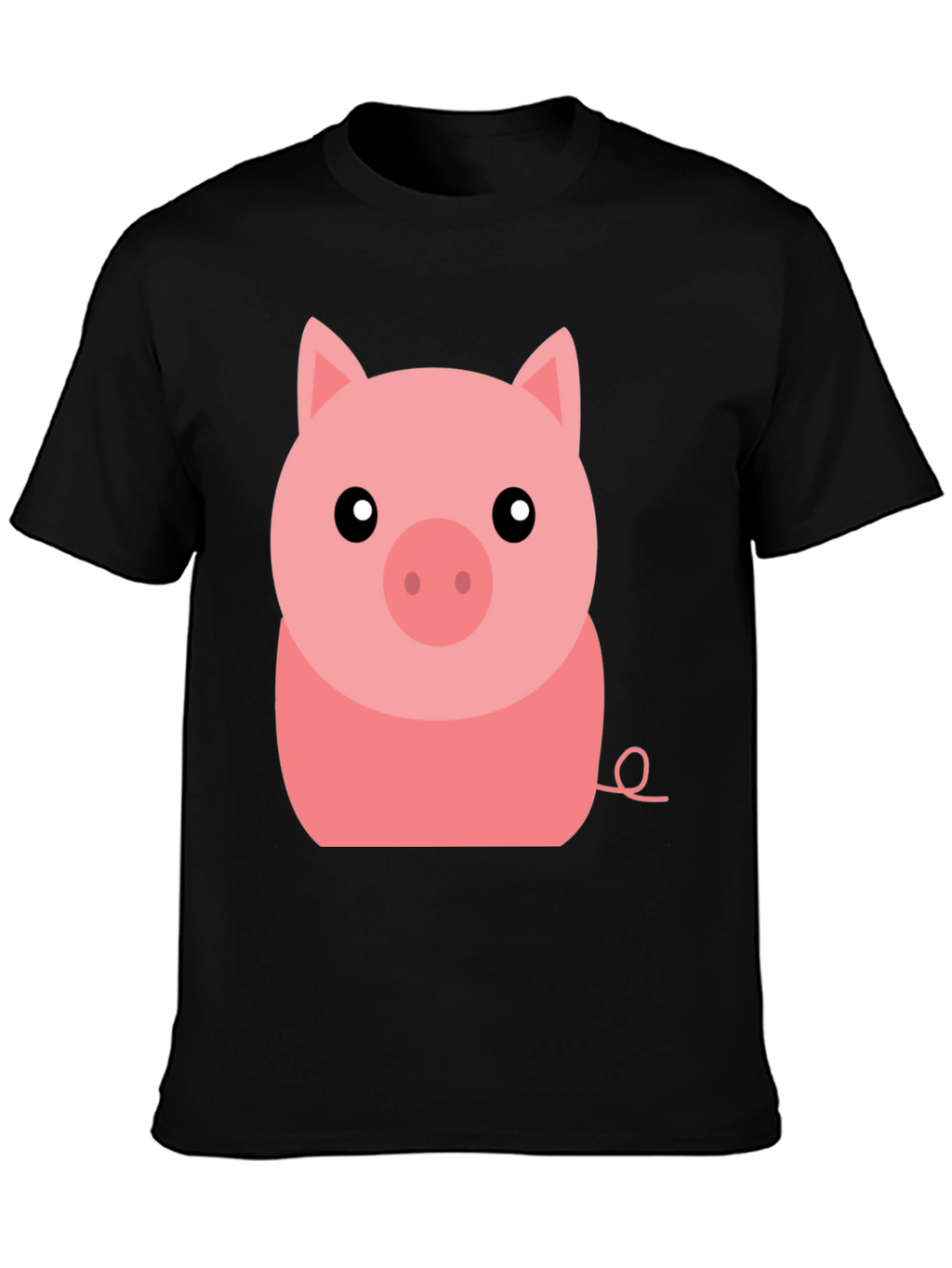 Cute Pig Graphic Tee - Soft Cotton T-Shirt