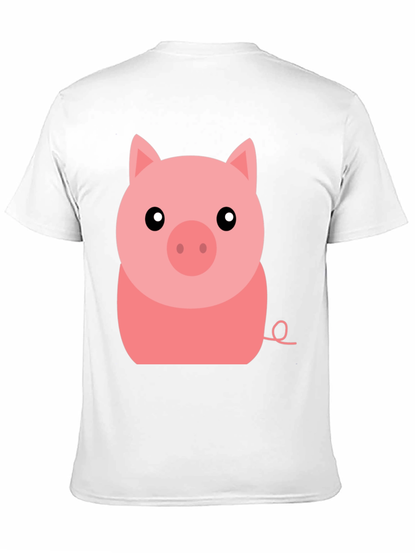 Cute Pig Graphic Tee - Soft Cotton T-Shirt