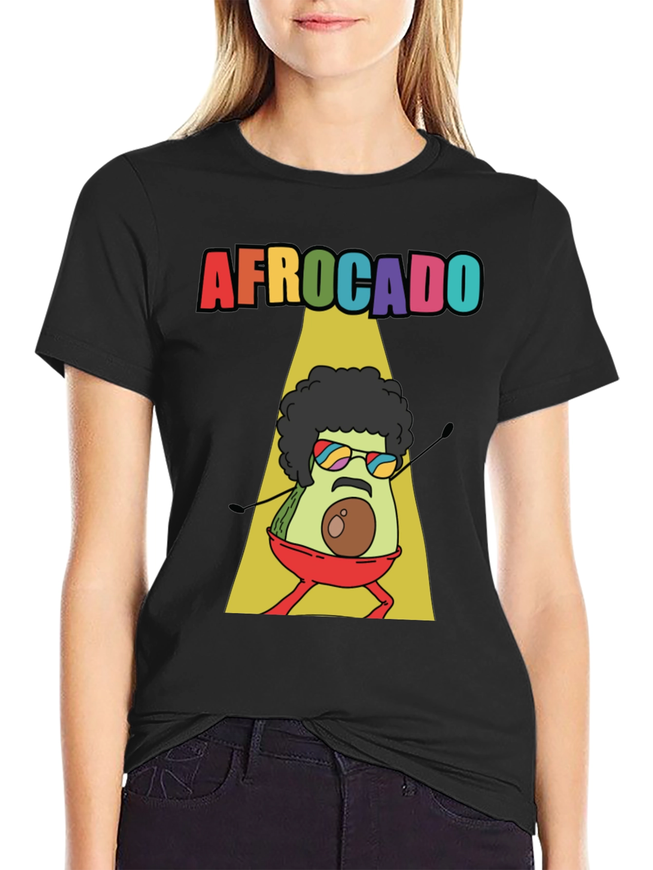 Afrocado T-Shirt - Funny Avocado Graphic Tee