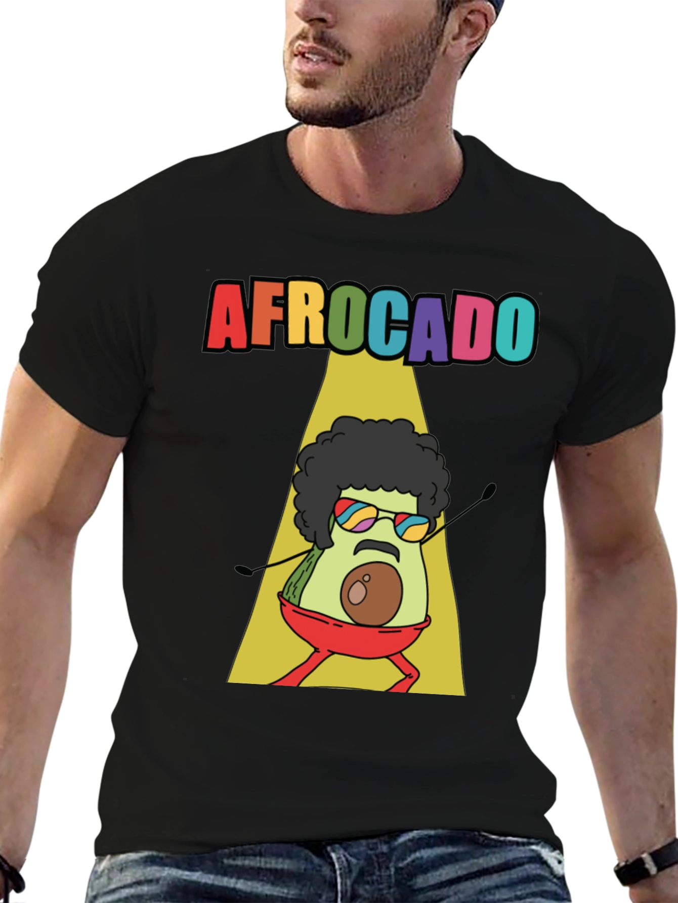 Afrocado T-Shirt - Funny Avocado Graphic Tee