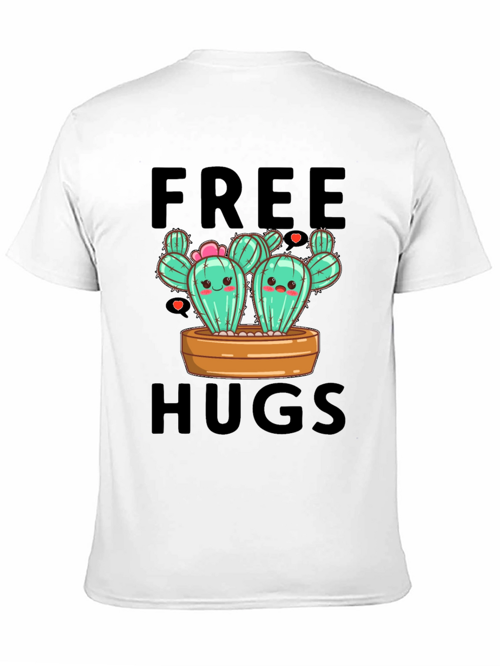 Cute Cactus Free Hugs T-Shirt