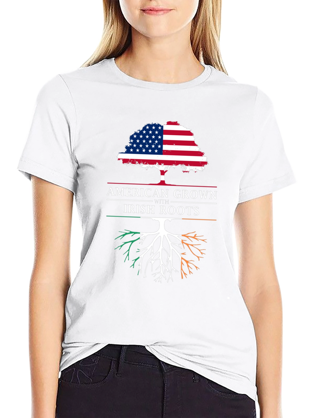 American Grown with Irish Roots T-Shirt