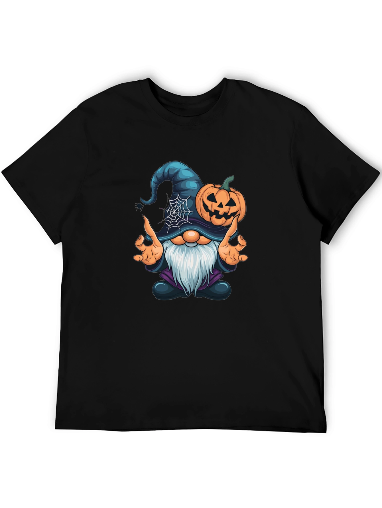 Halloween Gnome T-Shirt - Witch Pumpkin Graphic Tee