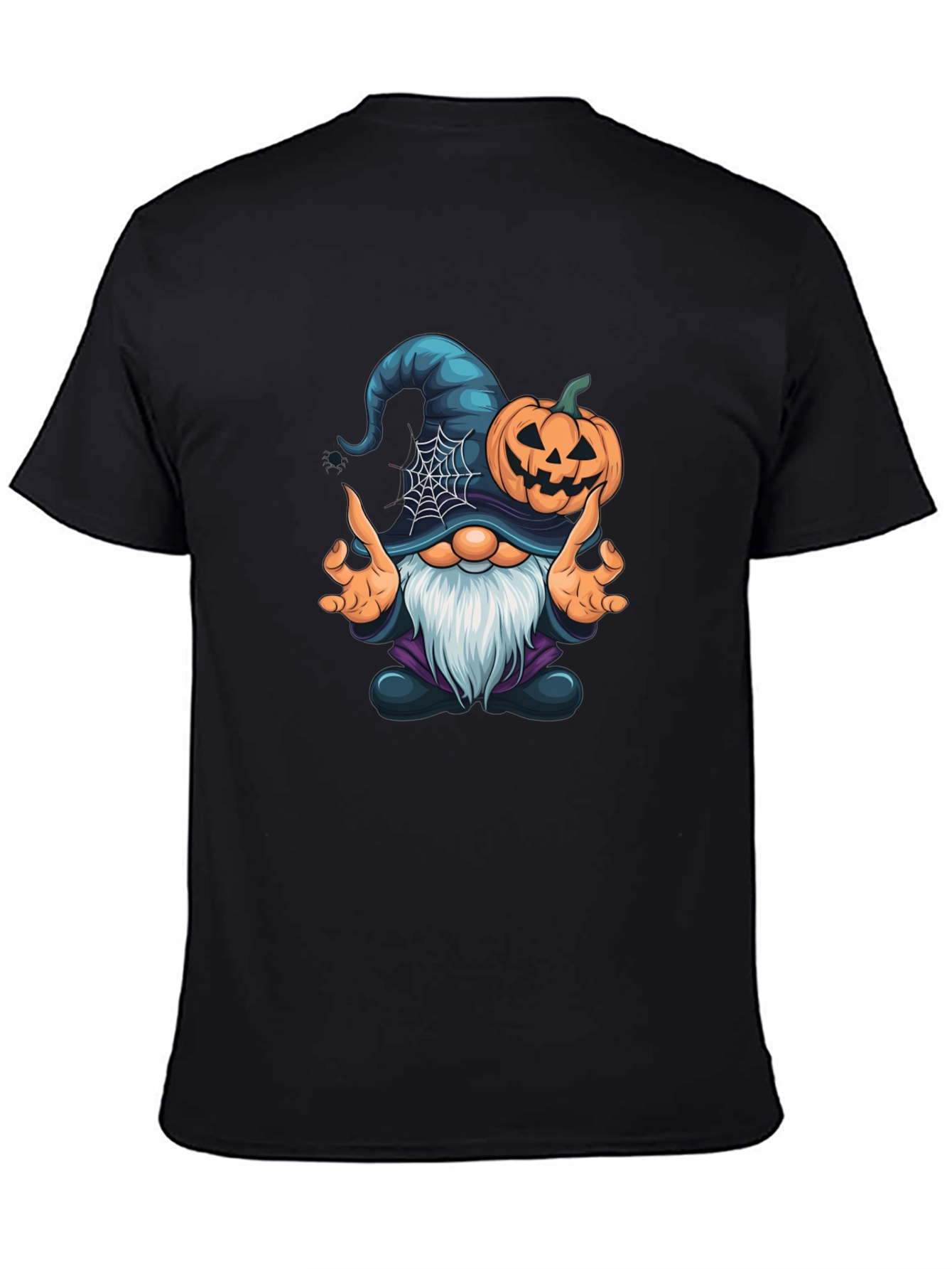 Halloween Gnome T-Shirt - Witch Pumpkin Graphic Tee