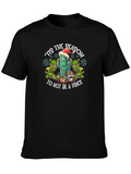 Tis The Season Cactus Novelty Graphic Tee