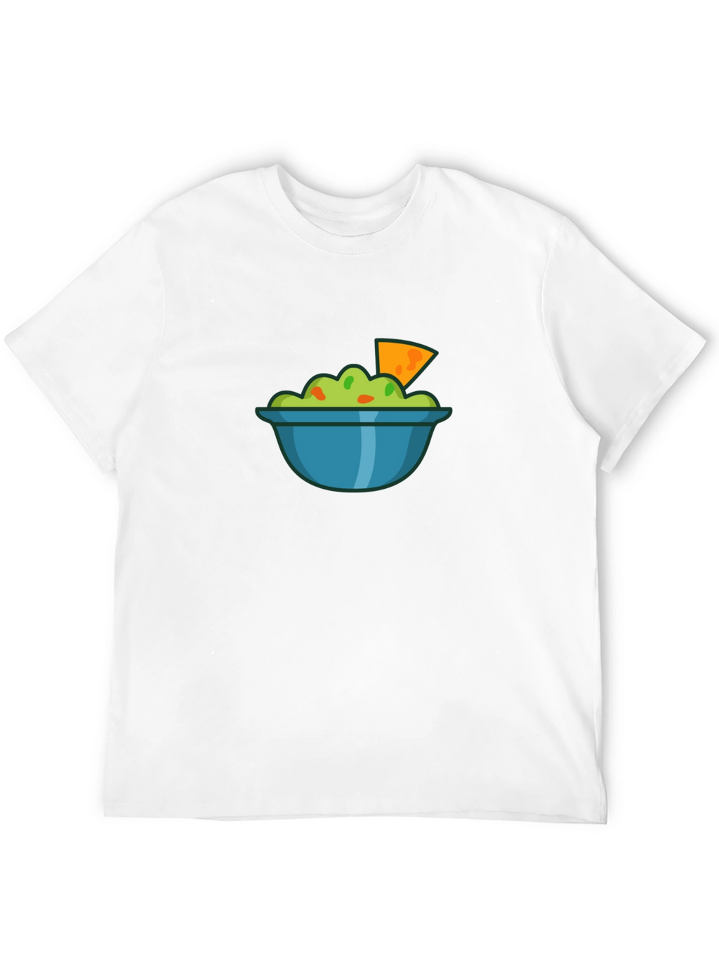 Guacamole Bowl Graphic T-Shirt - Casual Comfort