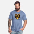 Filigree Ornate Black Owl or Cat