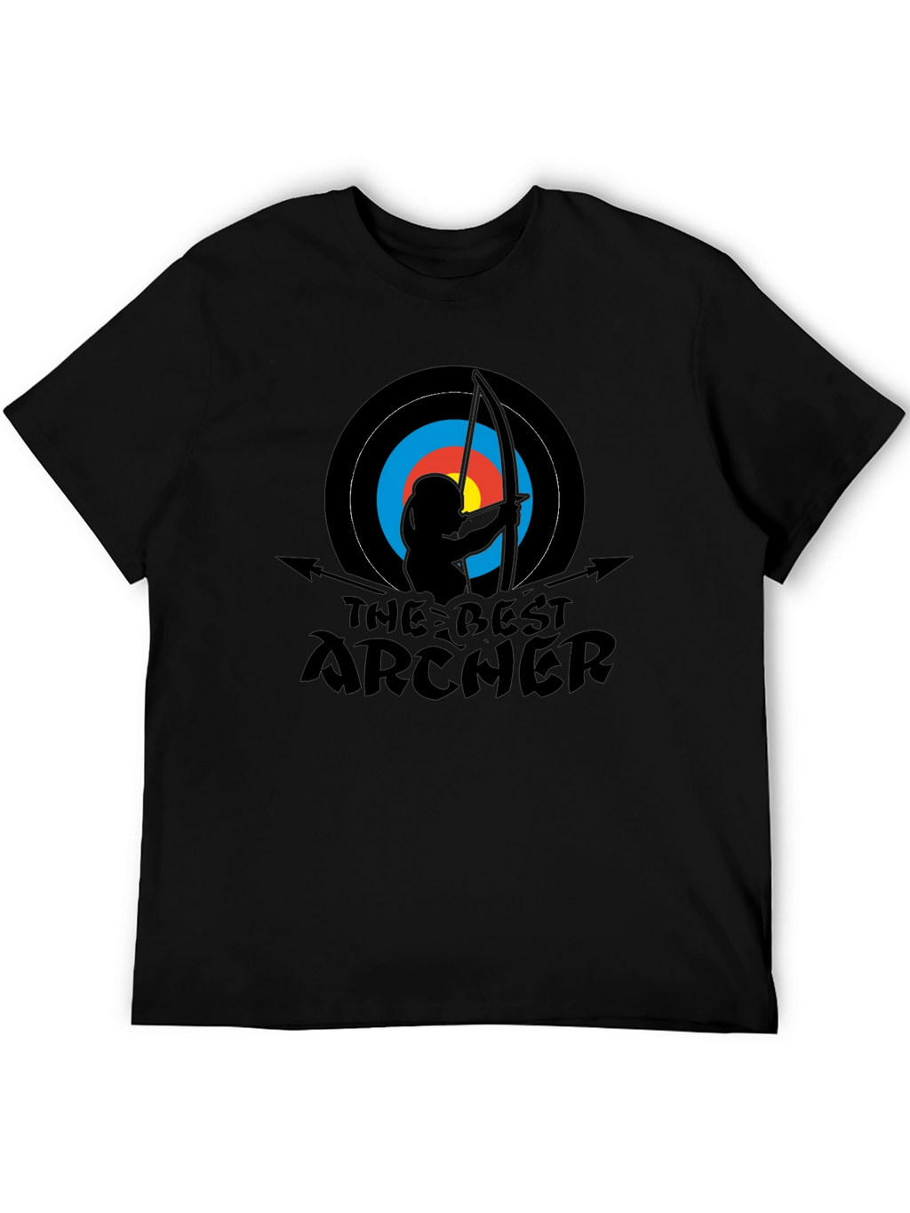 The Best Archer T-Shirt - Archery Target Bow Arrow