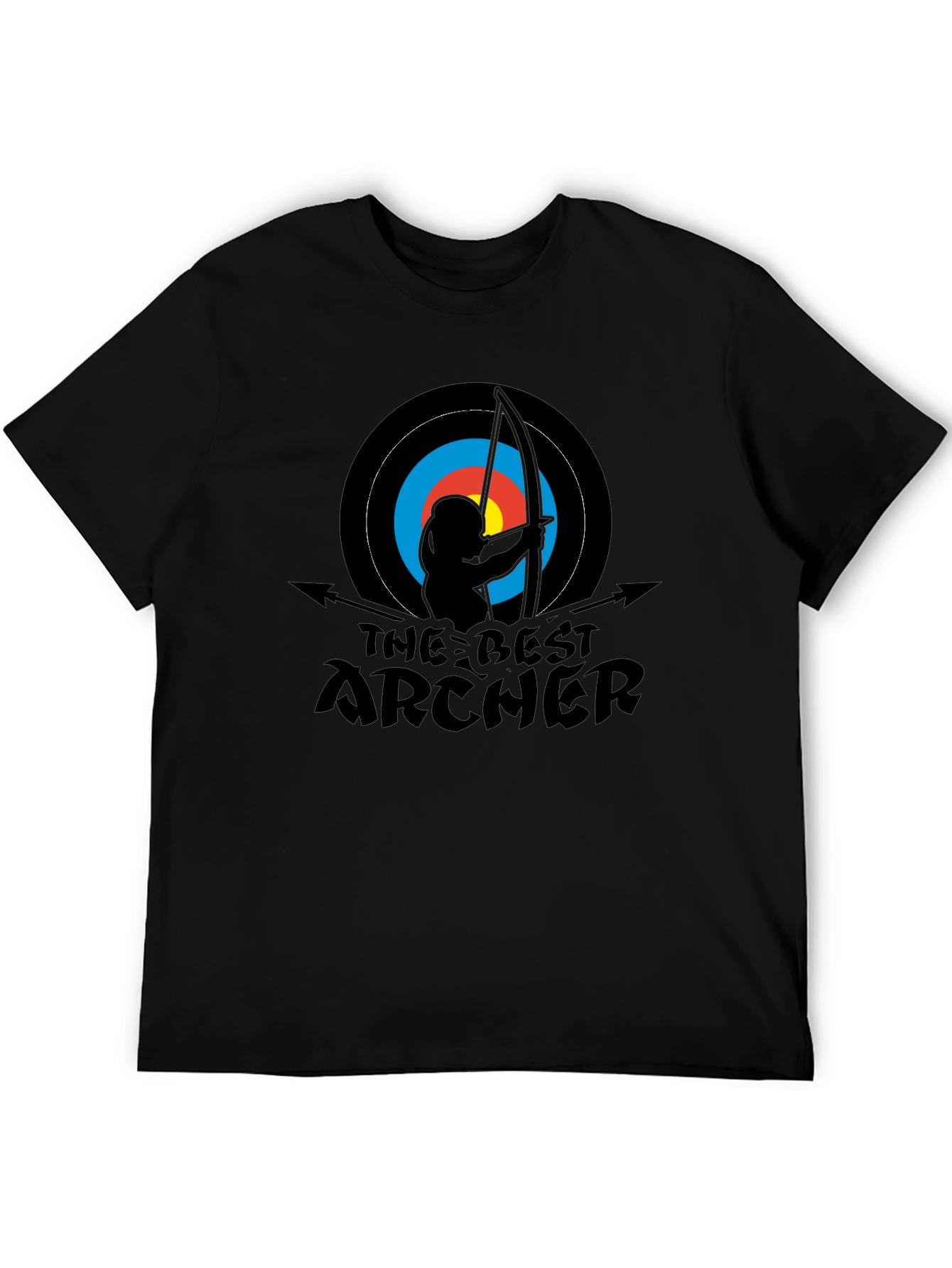 The Best Archer T-Shirt - Archery Target Bow Arrow