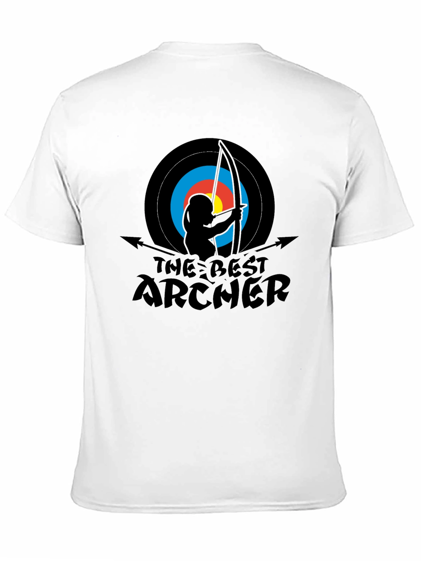 The Best Archer T-Shirt - Archery Target Bow Arrow