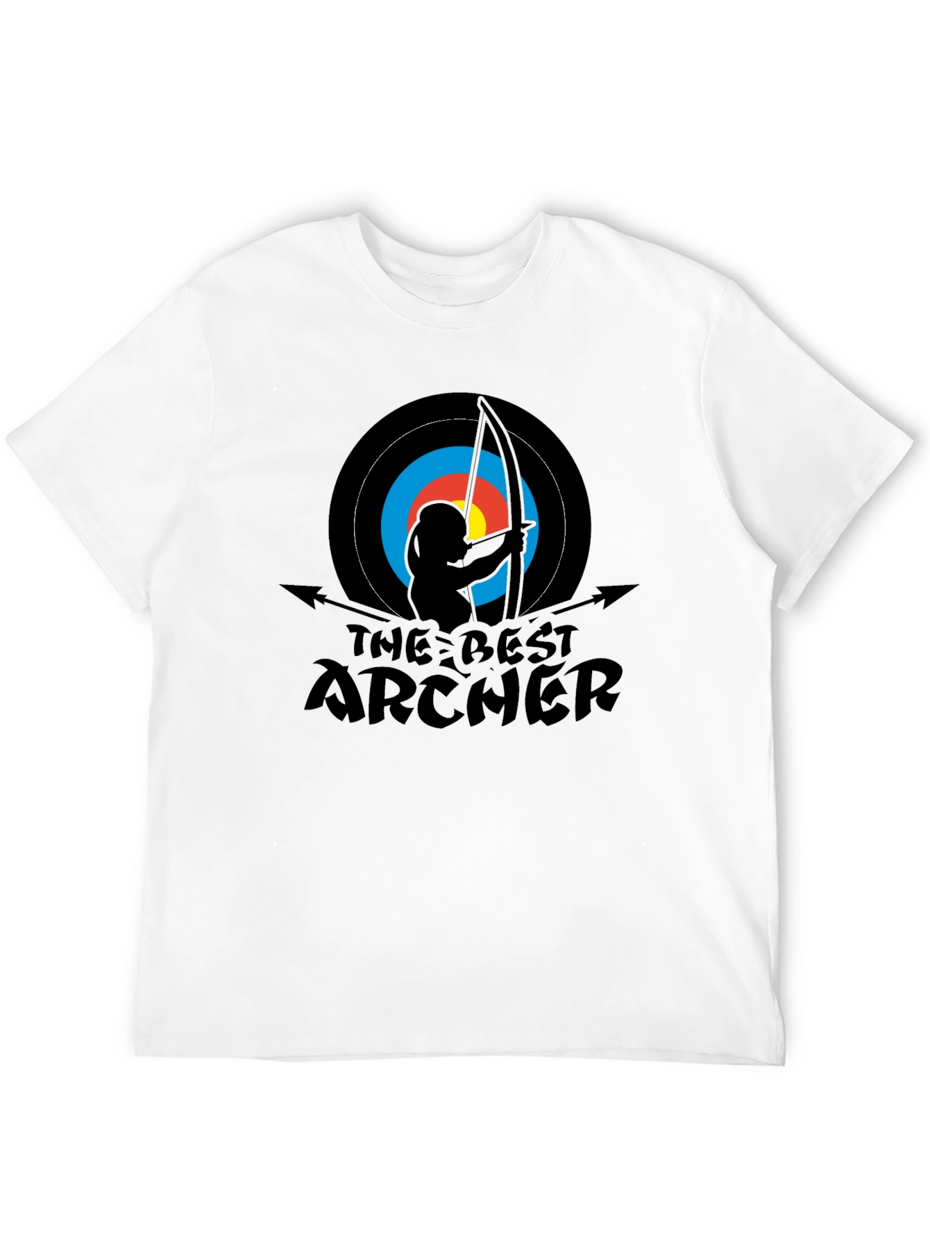 The Best Archer T-Shirt - Archery Target Bow Arrow