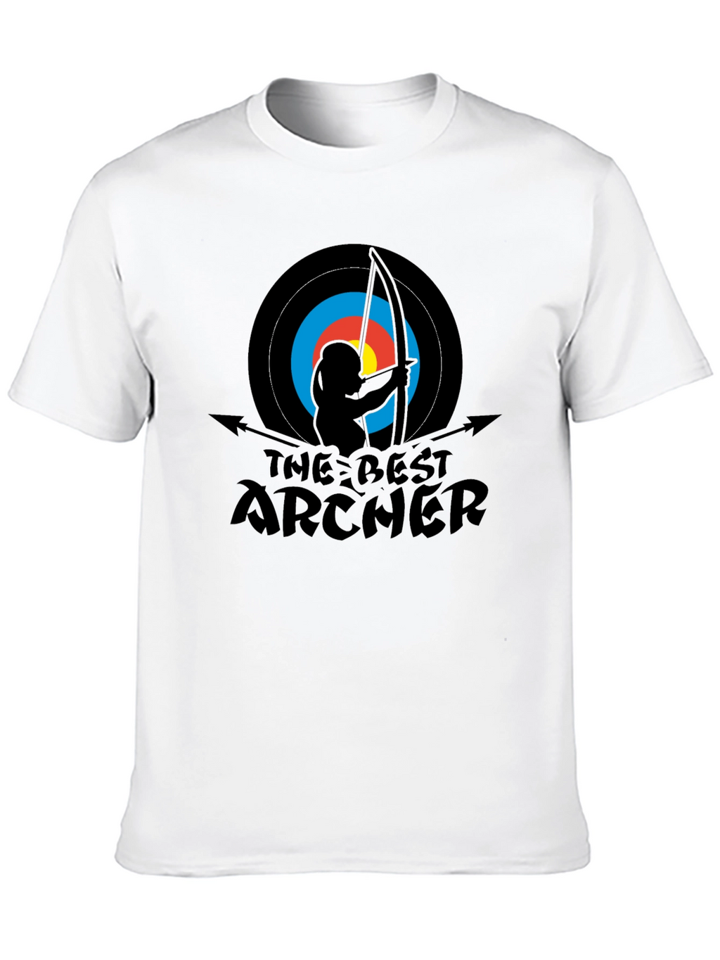 The Best Archer T-Shirt - Archery Target Bow Arrow