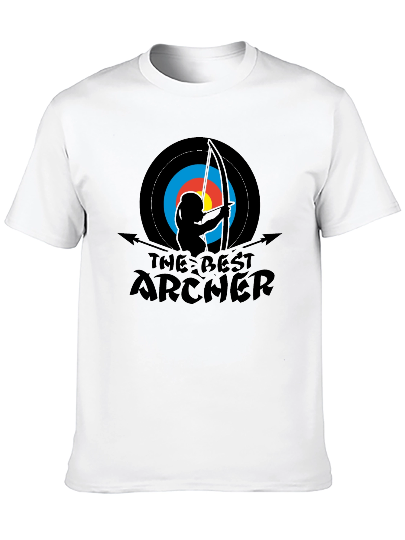 The Best Archer T-Shirt - Archery Target Bow Arrow