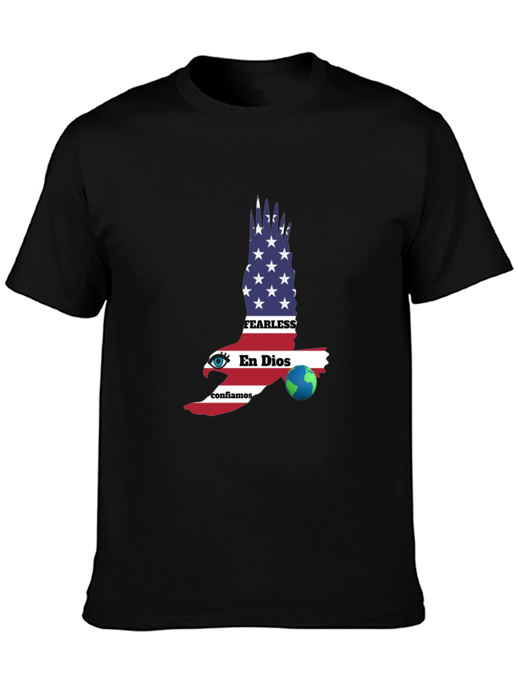 Fearless in God Graphic T-Shirt