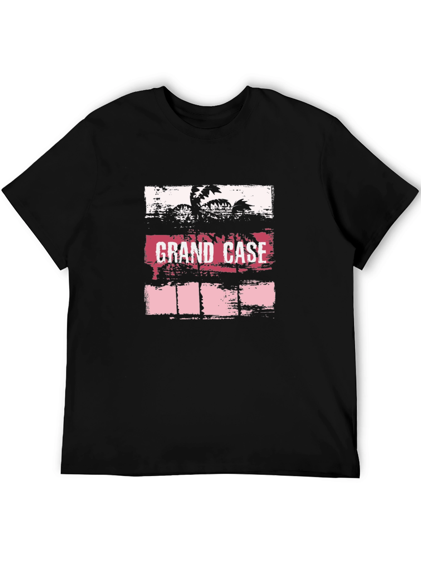Grand Case Palm Tree Graphic T-Shirt