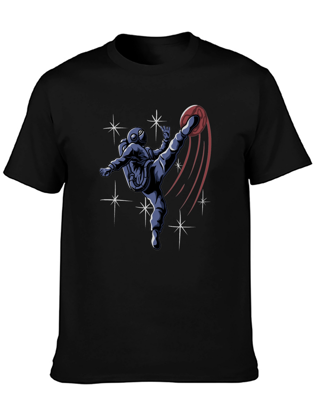 Astronaut Soccer T-Shirt - Space Kick