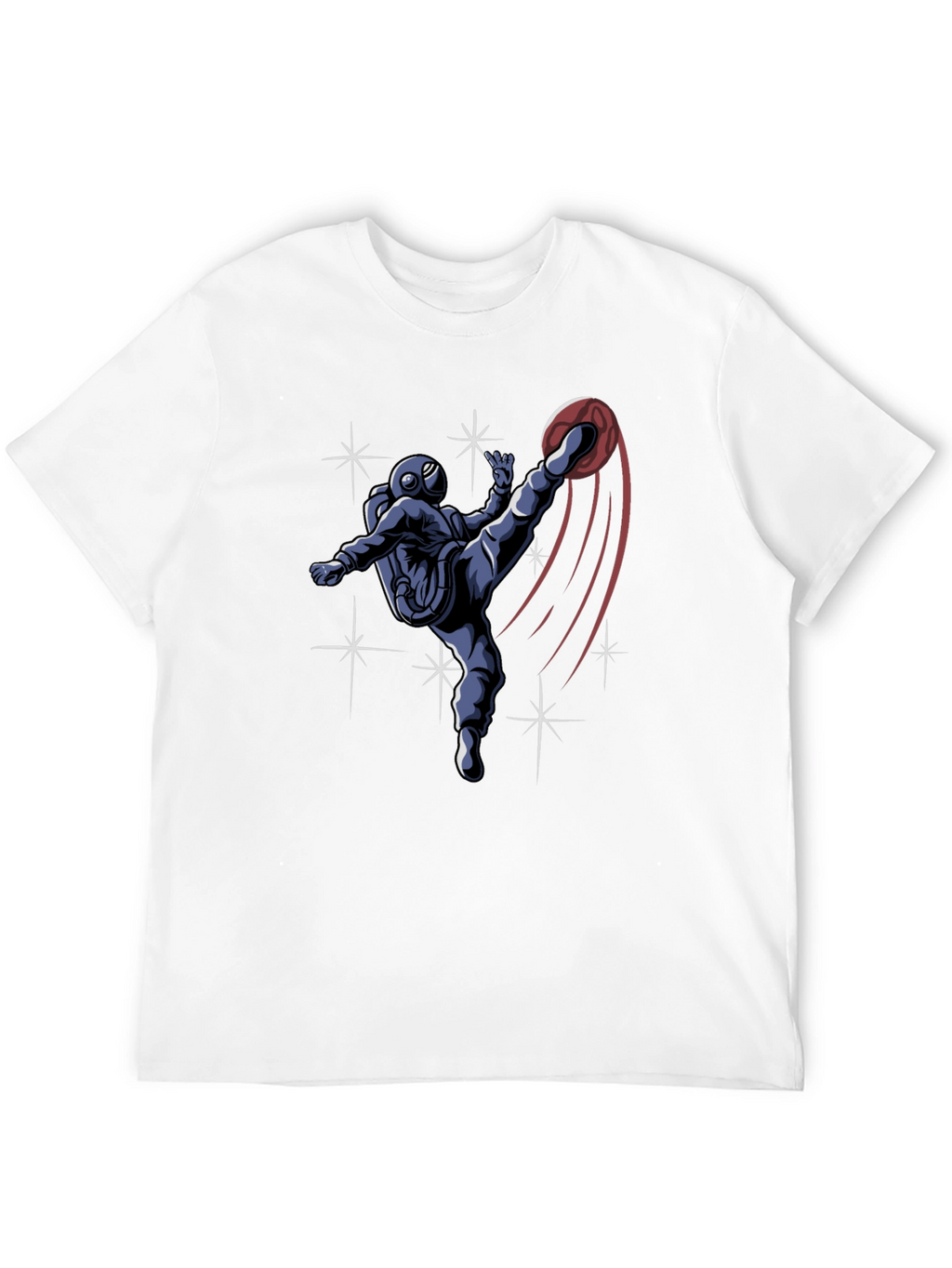 Astronaut Soccer T-Shirt - Space Kick