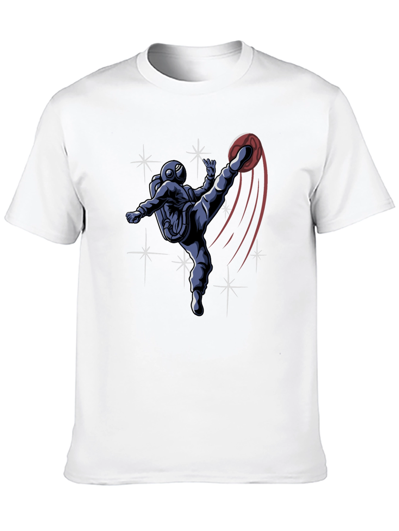 Astronaut Soccer T-Shirt - Space Kick