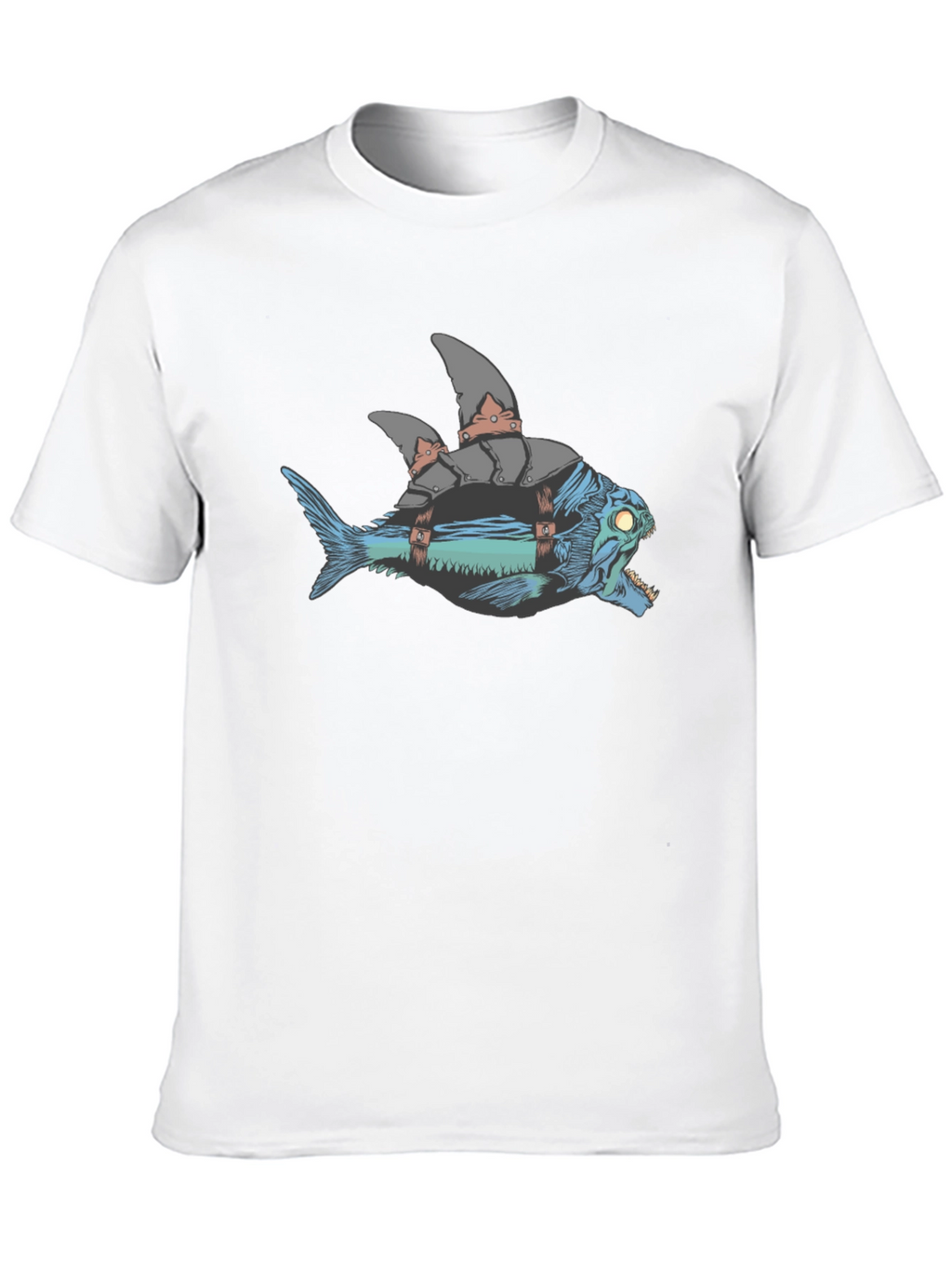 Armored Fish Graphic Tee