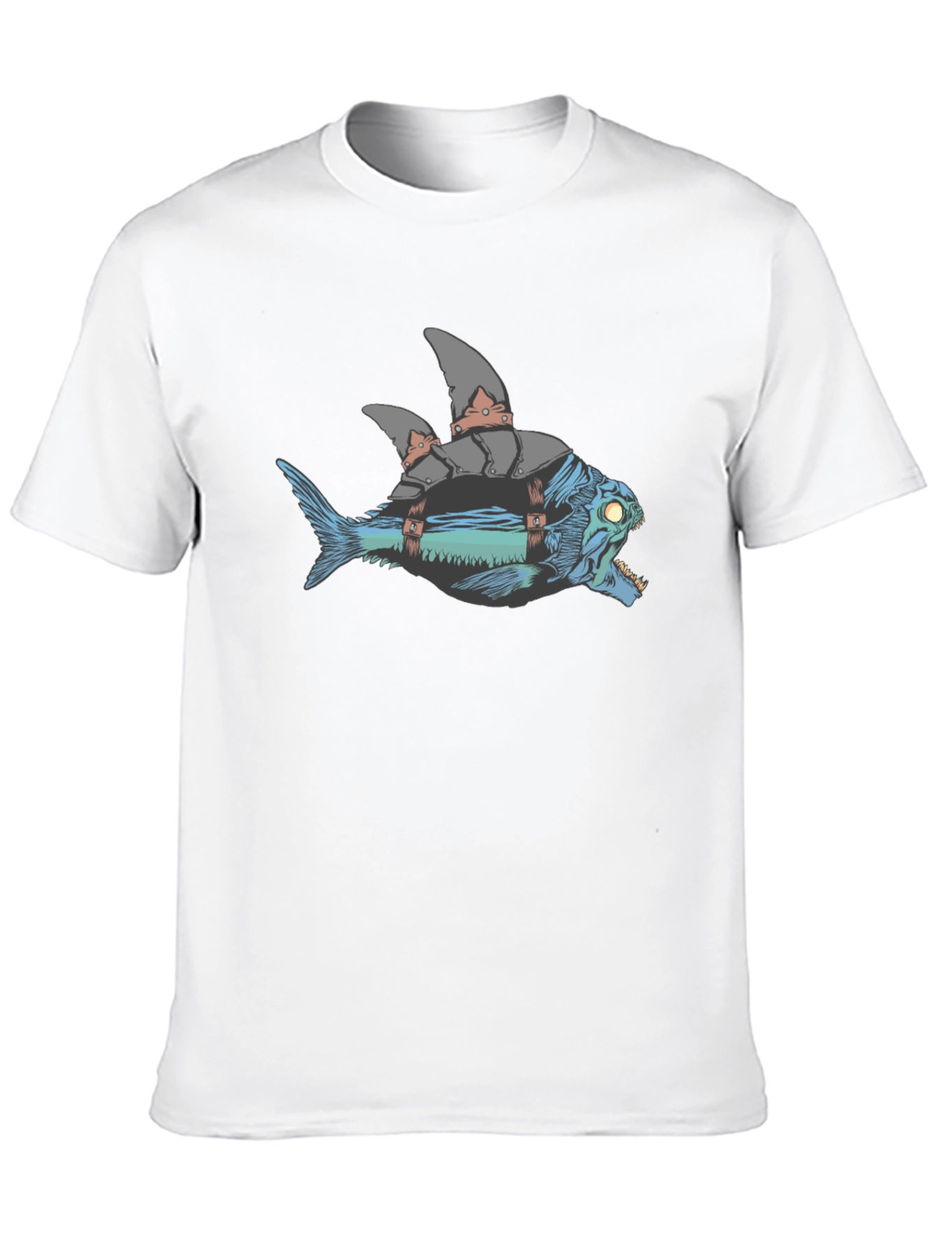 Armored Fish Graphic Tee