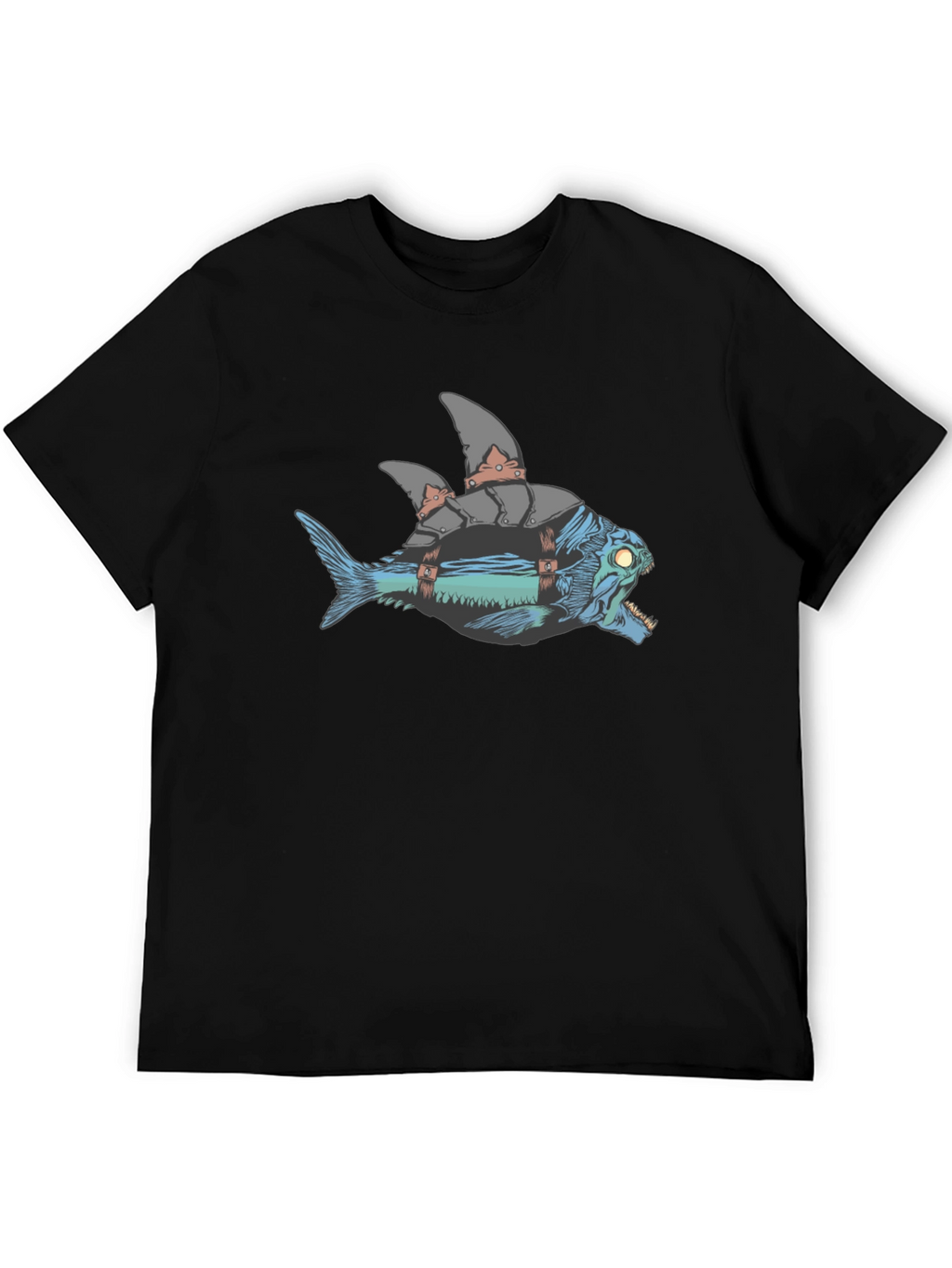Armored Fish Graphic Tee
