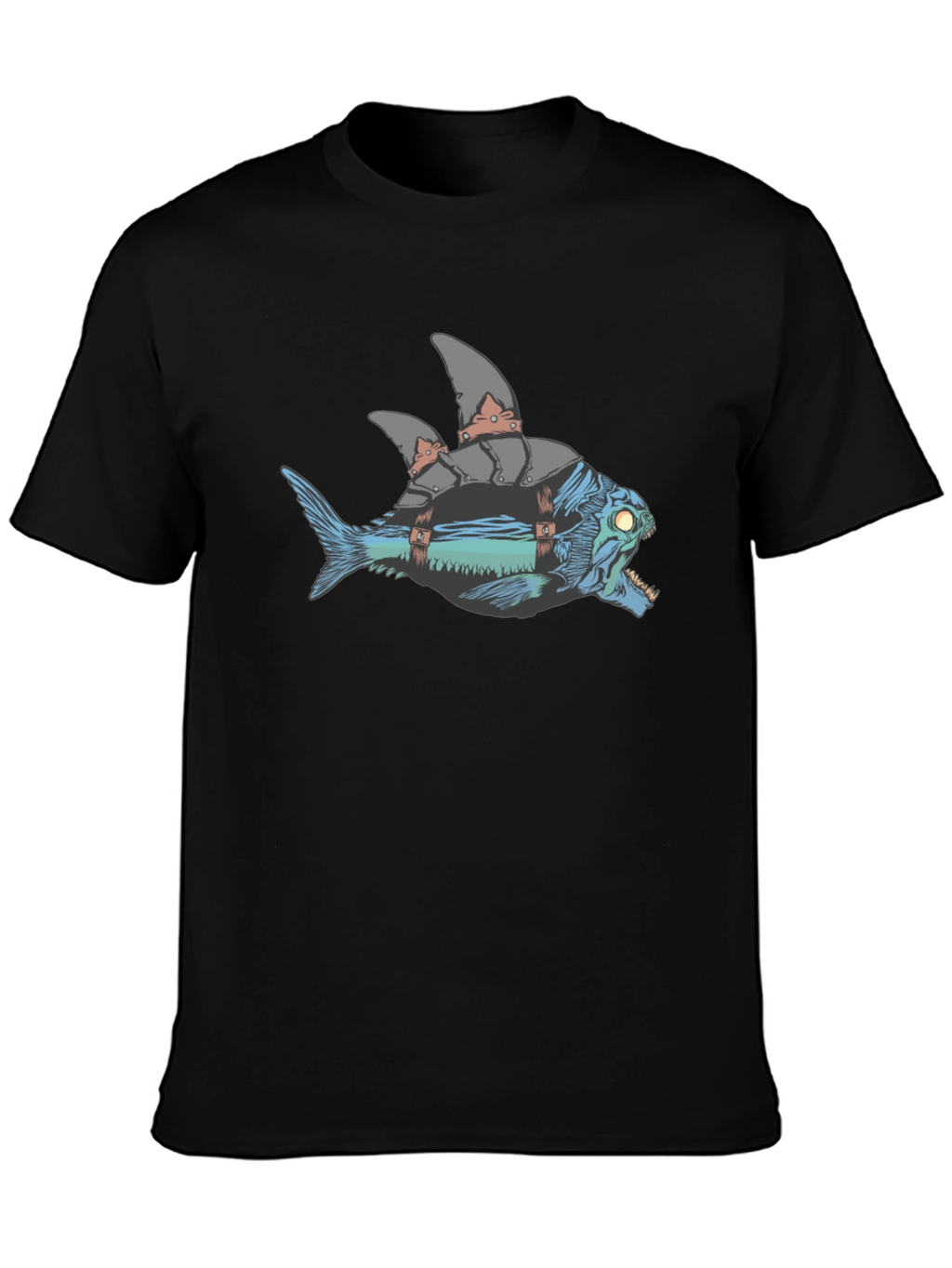 Armored Fish Graphic Tee