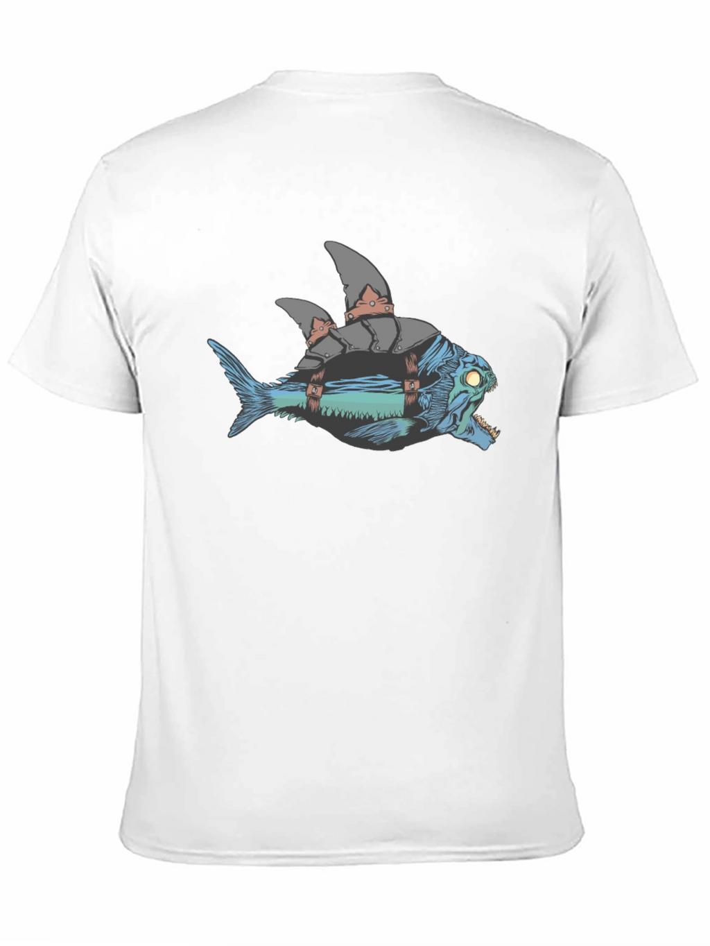 Armored Fish Graphic Tee