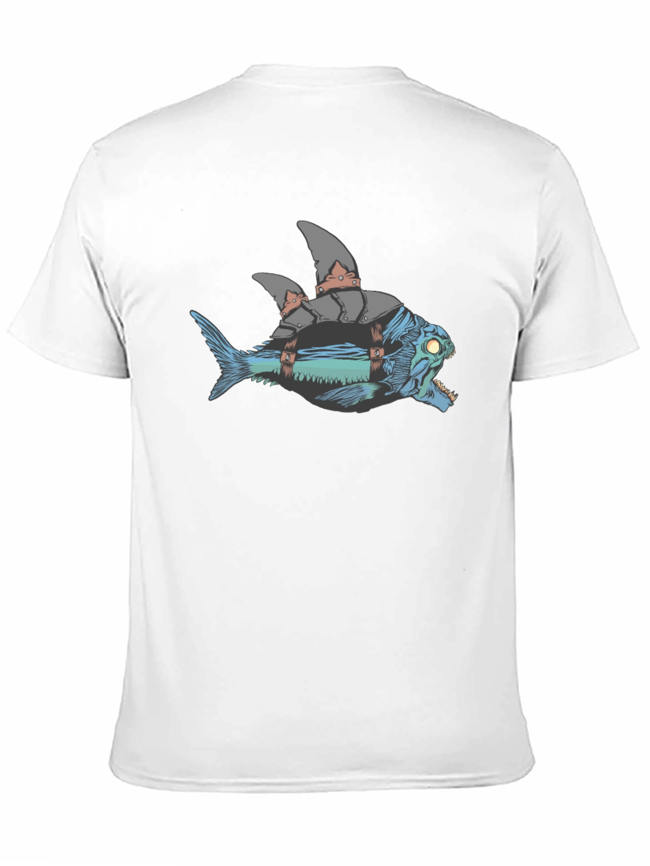 Armored Fish Graphic Tee