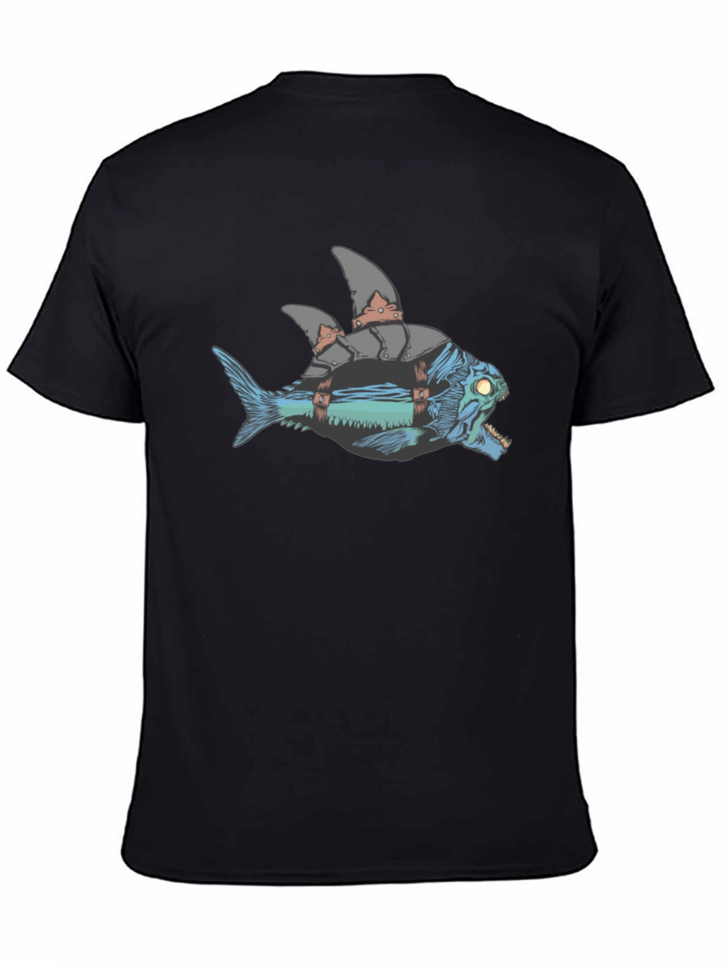 Armored Fish Graphic Tee