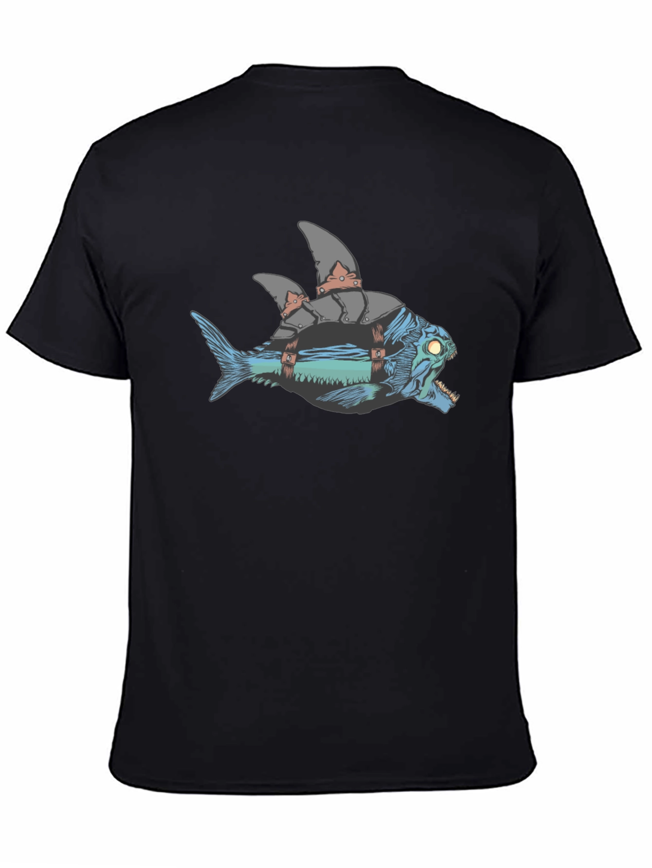Armored Fish Graphic Tee