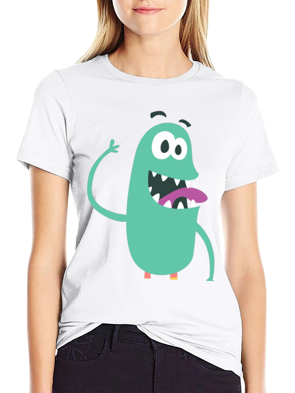 Monster Graphic T-Shirt - Fun Cartoon Design