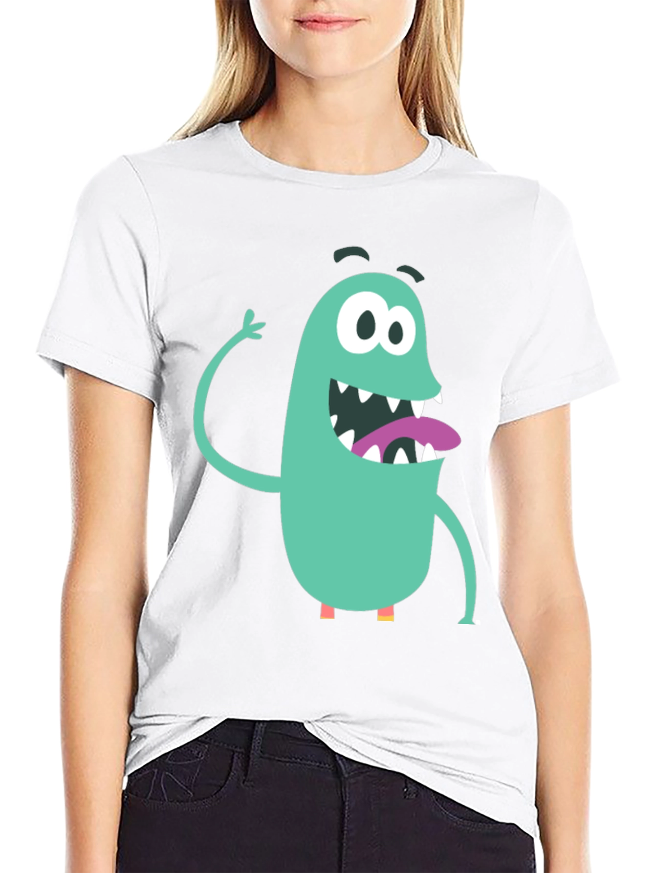 Monster Graphic T-Shirt - Fun Cartoon Design